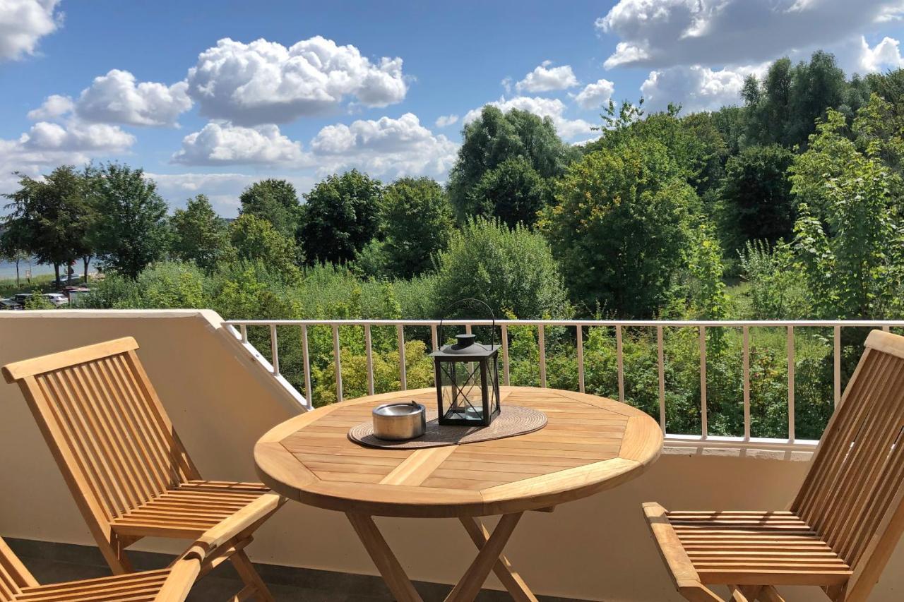 Fewo1846 Strandresidenz Wassersleben - Ostseenest - Modernes Studioapartment Mit Balkon Am Strand Harrislee Exterior photo